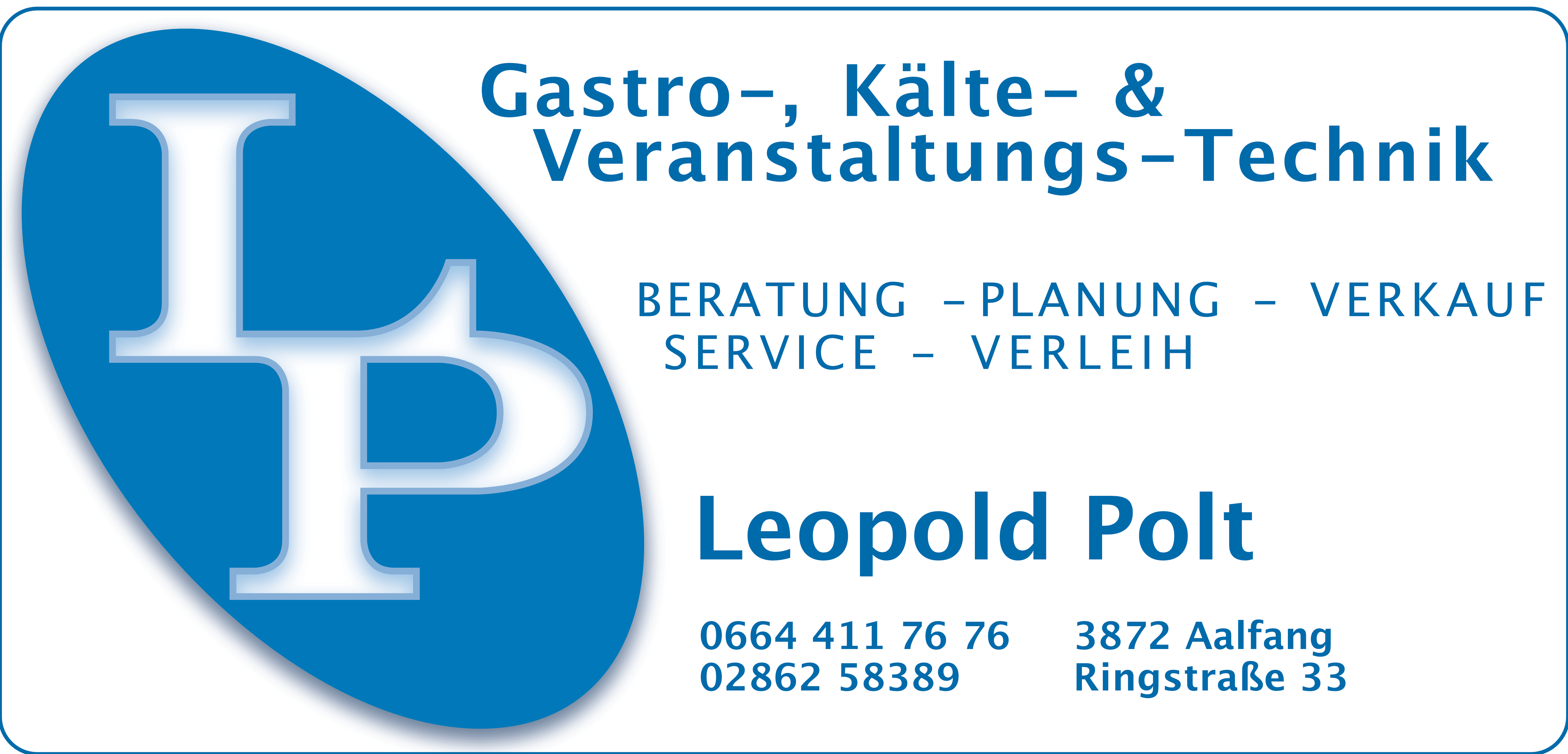 Leopold Polt Gastro-, Kälte- & Veranstaltungs-Technik
